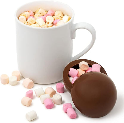 Kingsbridge Hot Chocolate Bombes - Belgian Milk Choc & Marshmallows - Chocolate Gifts Heaven