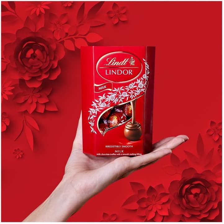 200g Lindt Lindor Milk Chocolate Truffles Box - Chocolate Gifts Heaven