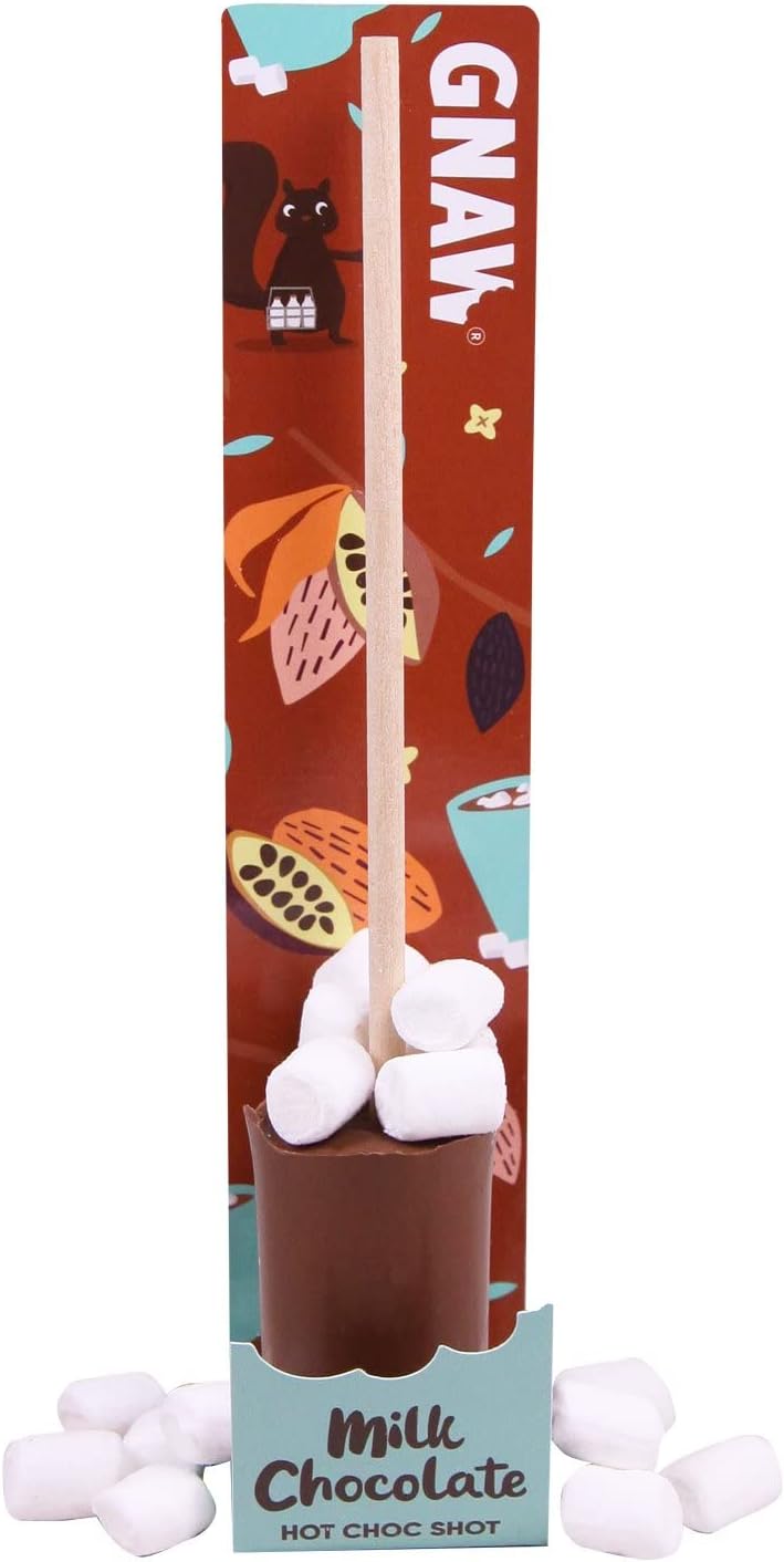 Gnaw Milk Hot Choc Shot Chocolate Gift Set 150 g - Chocolate Gifts Heaven