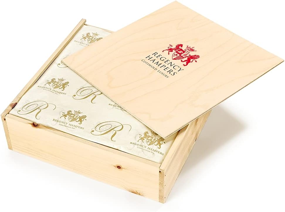 Regency Hampers Luxury Chocolate Gift Box with Lindor Truffles - Premium Chocolate Gift Set with Milk, Dark, White, Hazelnut, Strawberry & Cream Truffles - Sweet Treat Hamper suitable for any occasion