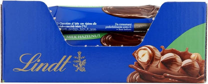 Lindt Milk Chocolate and Hazelnut Nocciolatte Bars, 35 g, Pack of 18 - Chocolate Gifts Heaven