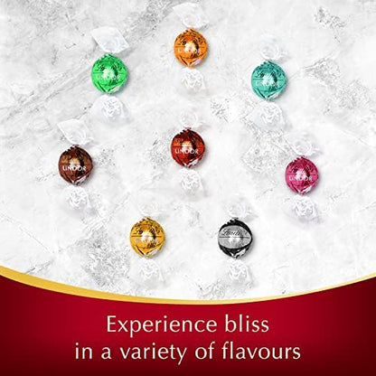 Lindt Lindor Double Chocolate Truffles Box - Approx 16 balls - Chocolate Gifts Heaven