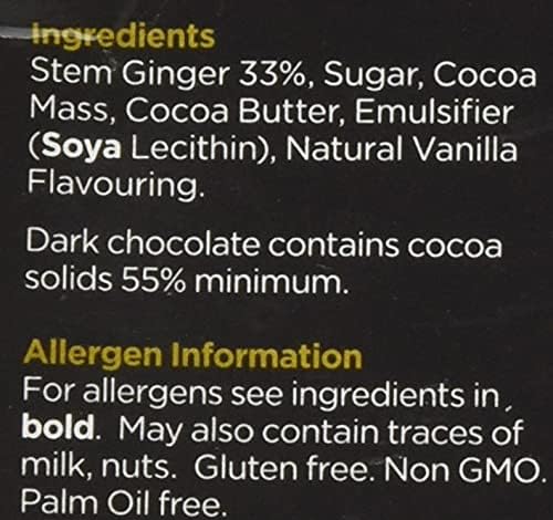 Beech's Dark Chocolate Ginger 100 g - Chocolate Gifts Heaven