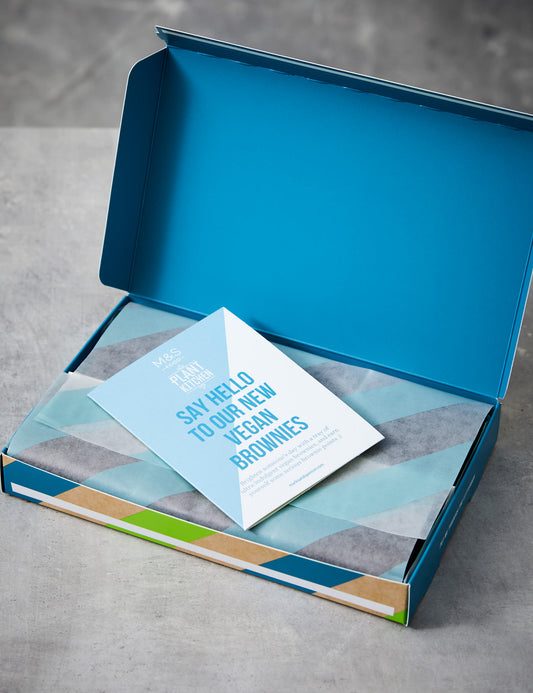 6 Plant Kitchen Chocolate Brownies - Chocolate Gifts Heaven