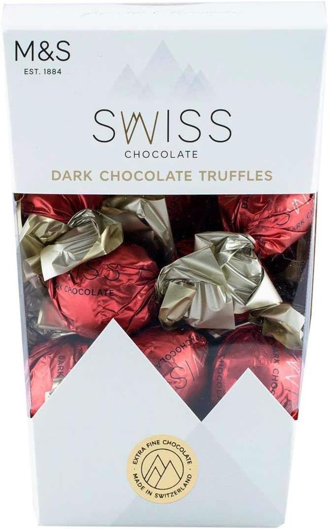 Marks and Spencer Swiss Dark Chocolate Truffles - Chocolate Gifts Heaven