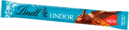 Lindt Lindor Salted Caramel Chocolate Bar 38 g (Pack of 24) - Chocolate Gifts Heaven