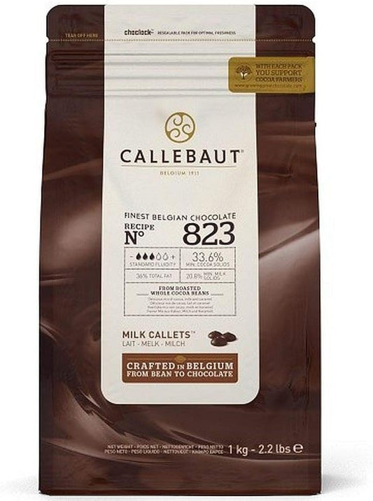 Callebaut Chocolate Callets -Milk- 1 kg - Chocolate Gifts Heaven