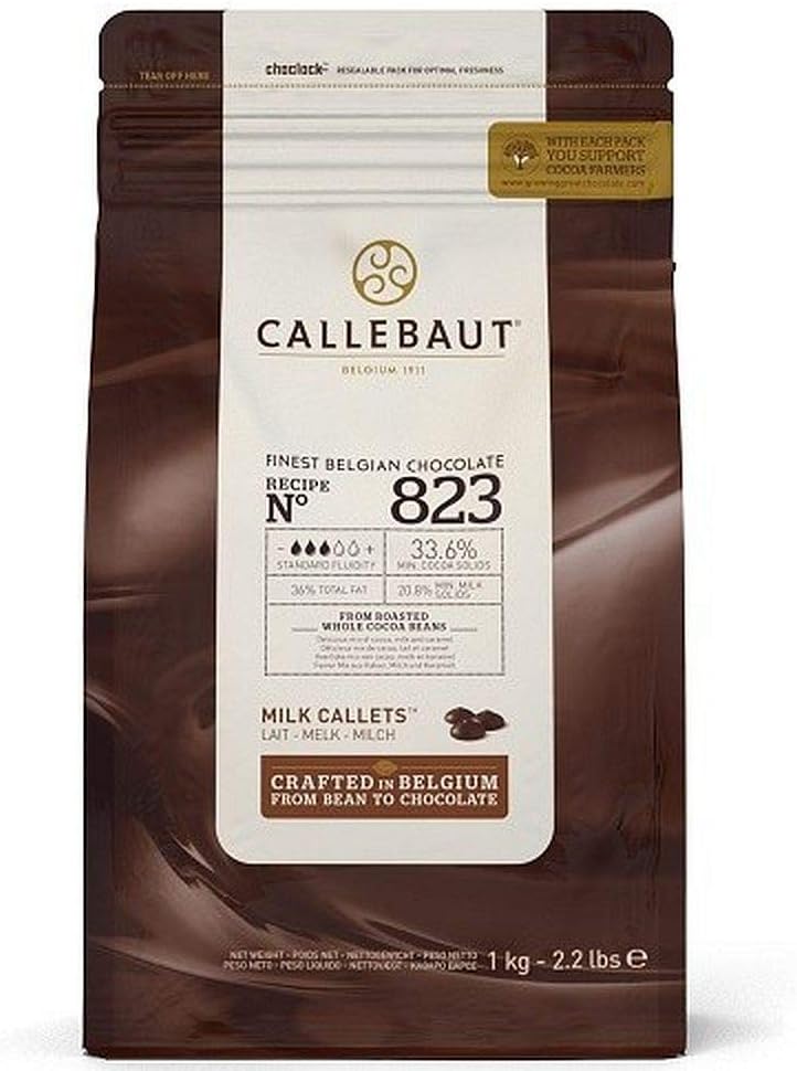 Callebaut Chocolate Callets -Milk- 1 kg - Chocolate Gifts Heaven
