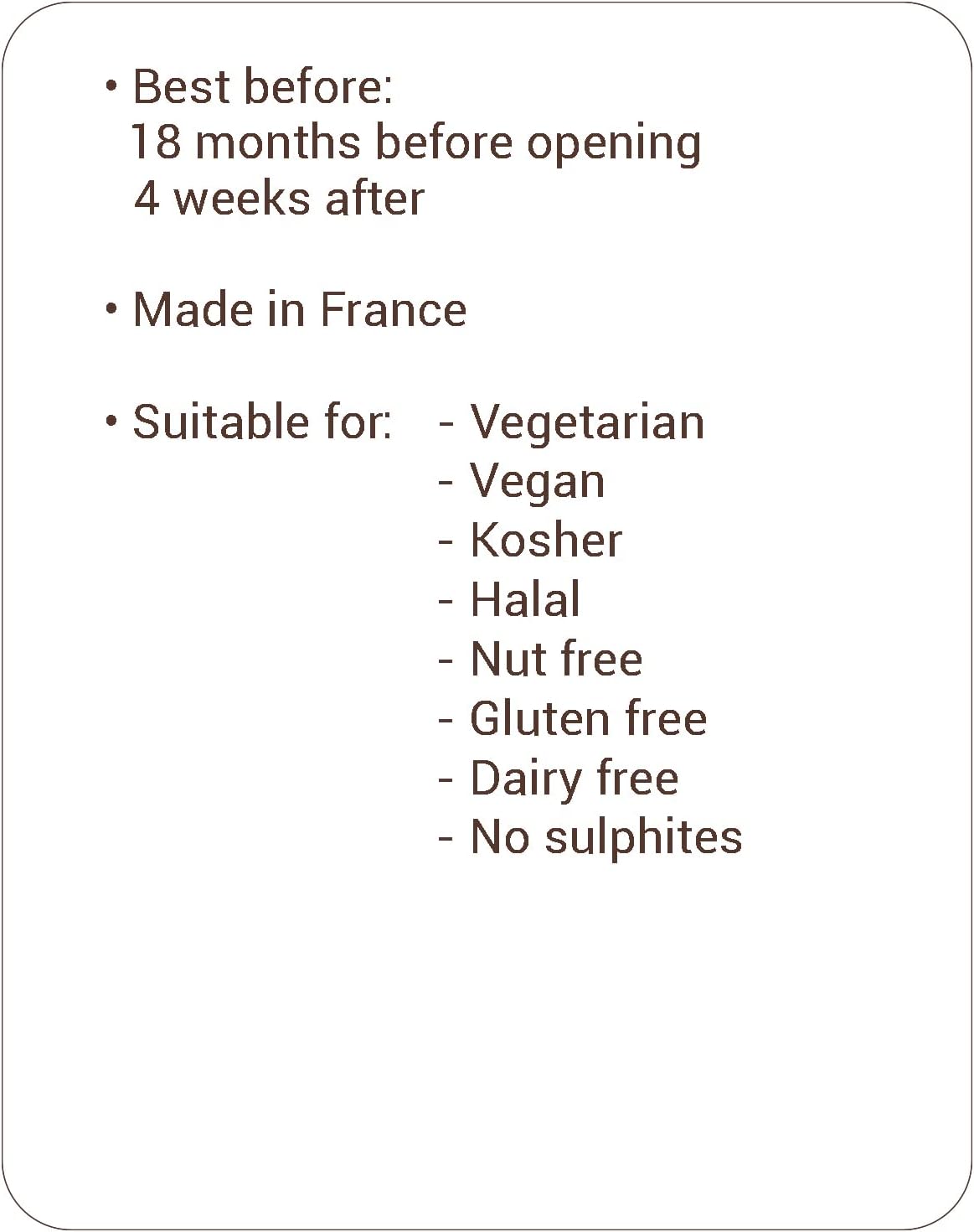 MONIN Premium Dark Chocolate Sauce 500ml - Chocolate Gifts Heaven