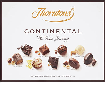 Thorntons Chocolate Continental Set - Chocolate Gifts Heaven