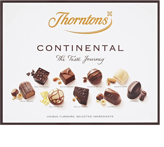 Thorntons Chocolate Continental Set - Chocolate Gifts Heaven