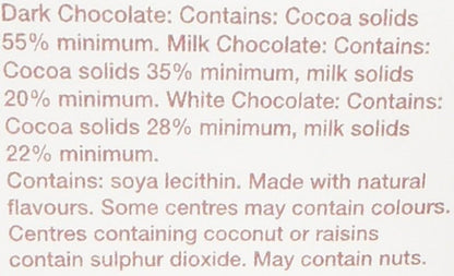 Hamiltons Burgundy Luxury Belgian Ballotin 24 Handmade Chocolates Gift Box
