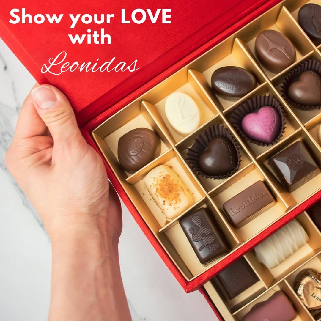 Leonidas Belgian Chocolate 30 Pieces Pralines - Premium Luxury Chocolate Box
