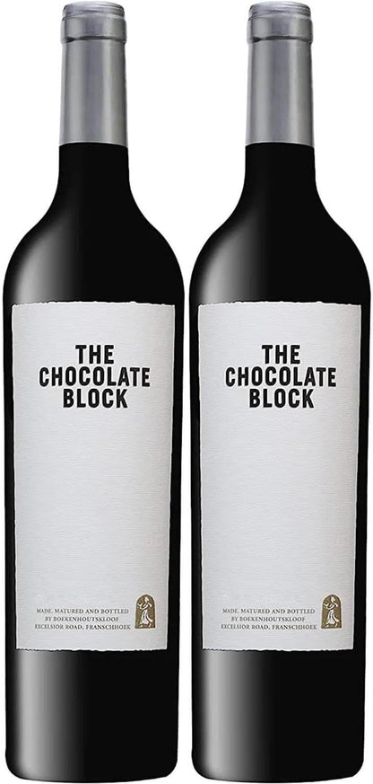 The Chocolate Block Red Wine Duo Gift Boxed 75cl