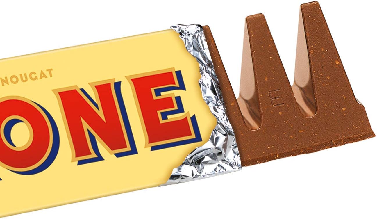 Toblerone Milk Chocolate Bars 20 x 100g - Chocolate Gifts Heaven