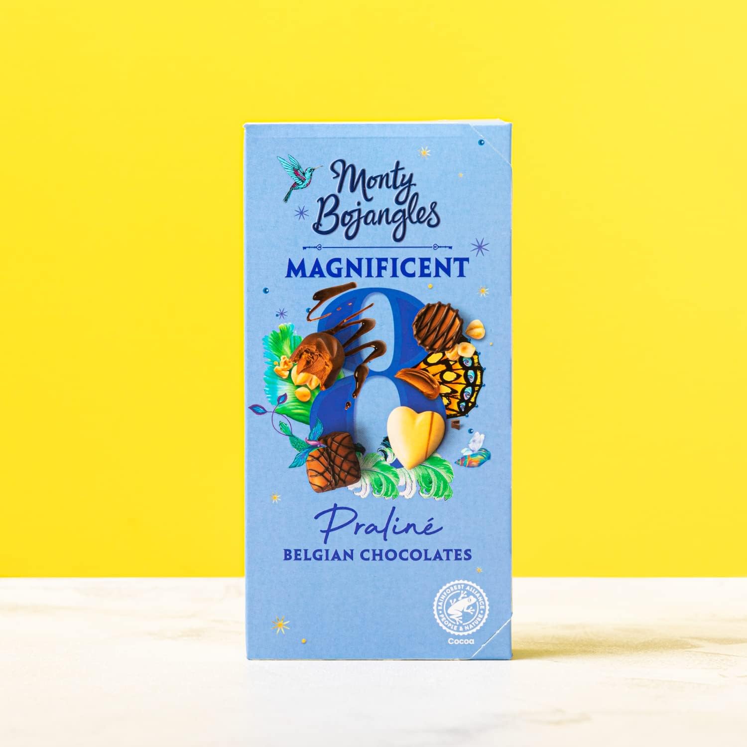 Monty Bojangles Magnificent Praline Belgian Chocolate Selection Box - Chocolate Gifts Heaven