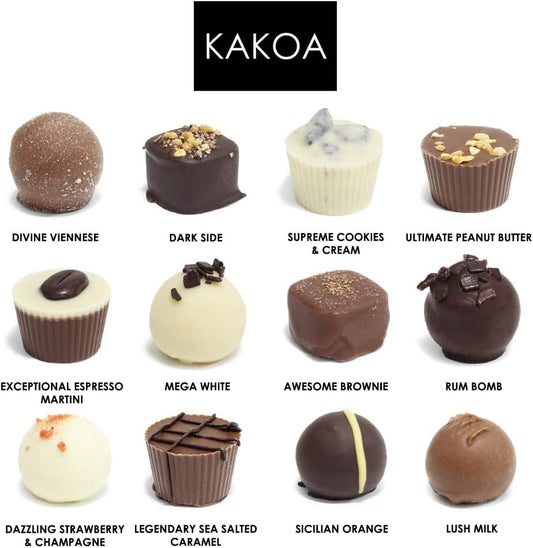 Kakoa Iconic Vegan Chocolate Selection Box