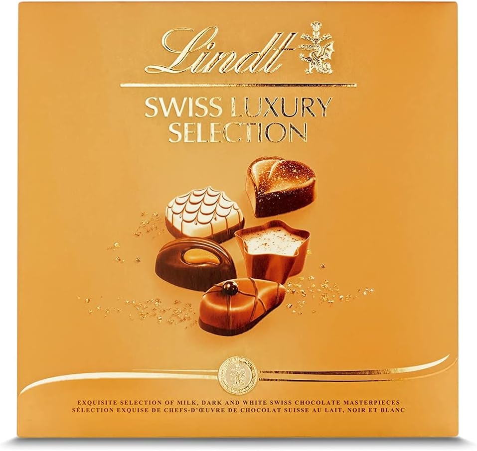 Artisanal Chocolate Gift Set - Chocolate Hamper with Luxury Confections, Double Choc Biscuits, Swiss Praline Selection - Sweet Gifts for Mum, Wife, Girlfriend or Sister.