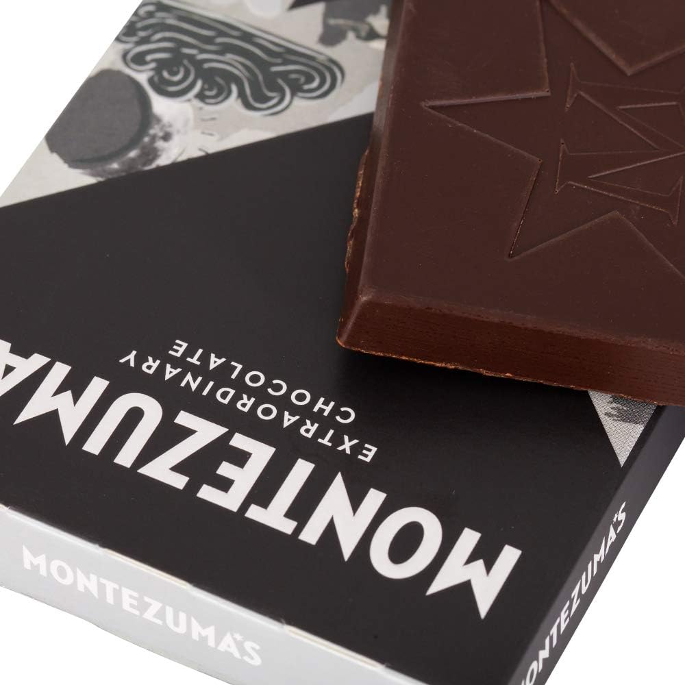 Montezuma's Absolute Black, 100% Cocoa, Dark Chocolate - Chocolate Gifts Heaven