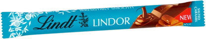 Lindt Lindor Salted Caramel Chocolate Bar 38 g (Pack of 24) - Chocolate Gifts Heaven
