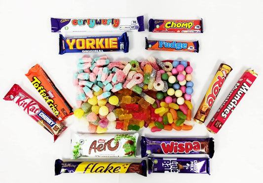 Mega Chocolate and Sweets Hamper - Delicious Chocolate Bars Presented Well in Magnetic Gift Box