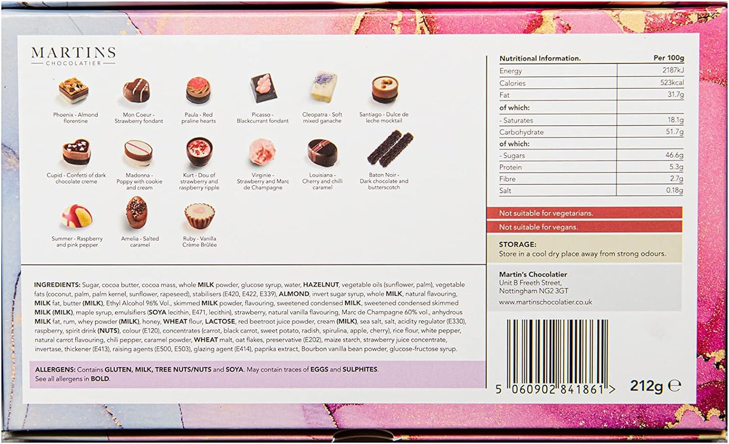 Martins Chocolatier Signature Collection - Chocolate Gifts Heaven