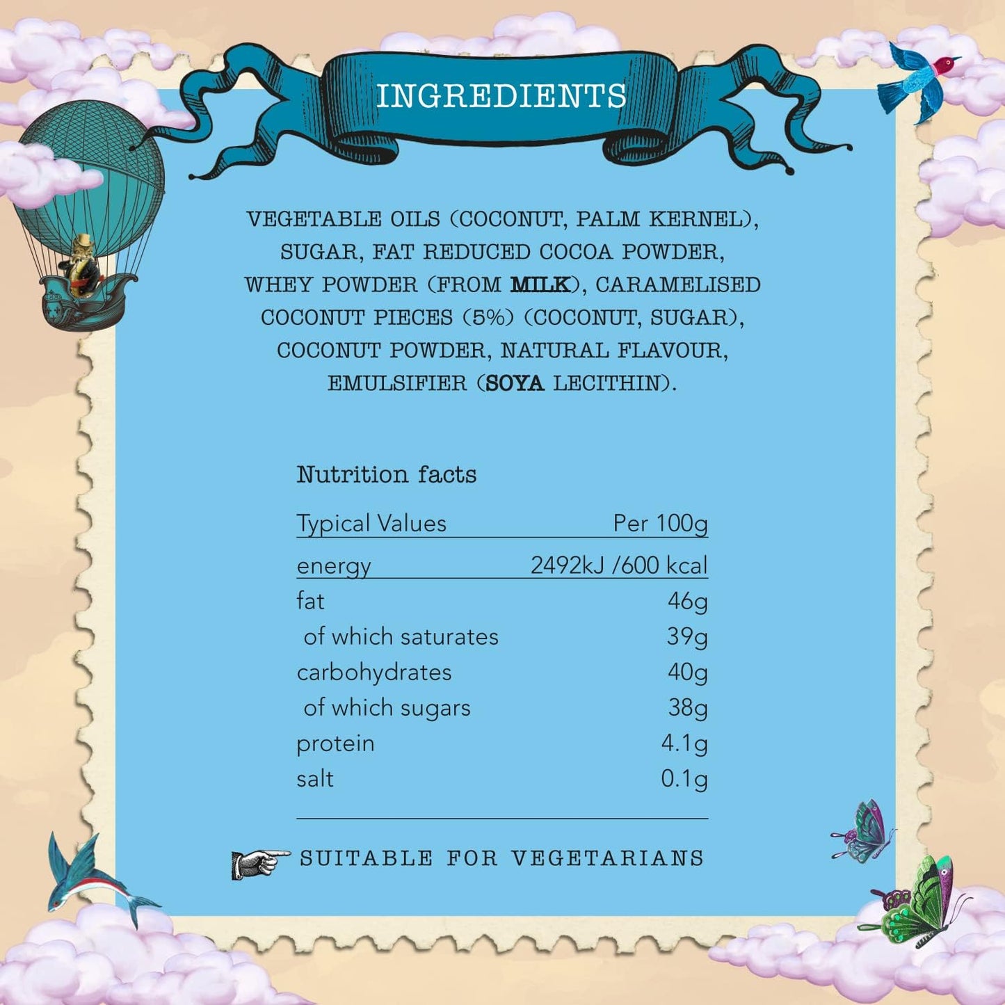 Monty Bojangles Coconut Crush - Chocolate Gifts Heaven