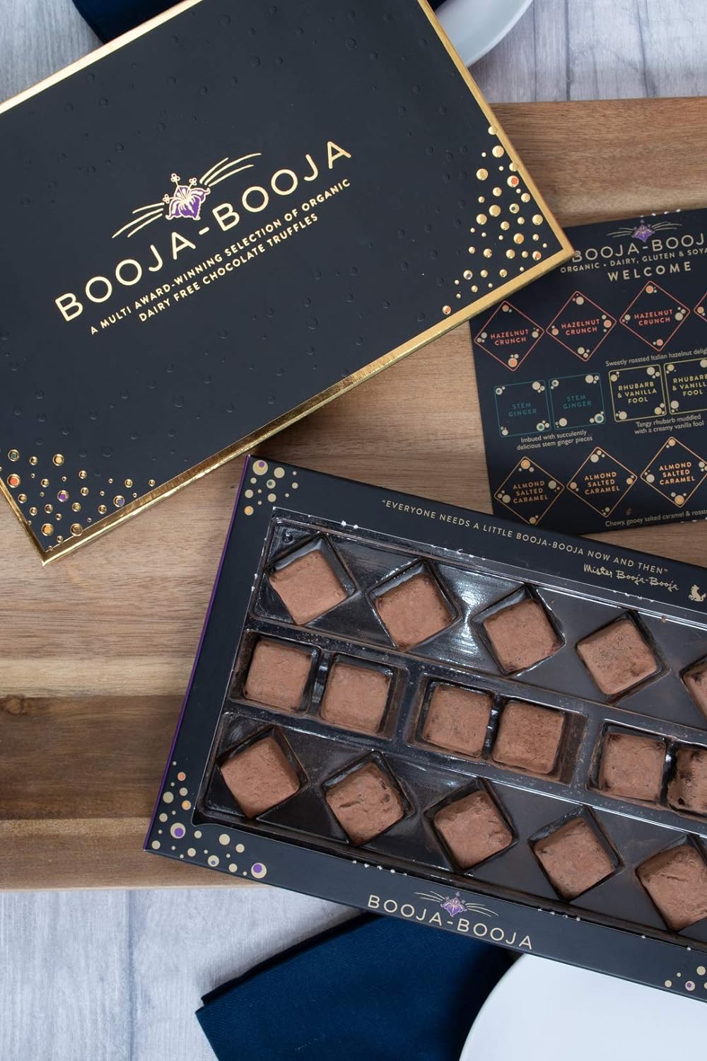 Booja - Booja, the Award-Winning Selection Vegan Chocolate Truffles 184g - Chocolate Gifts Heaven