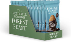 FOREST FEAST Salted Dark Chocolate Almonds 12 x 40g