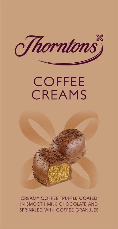 Thorntons Coffee Creams Milk Chocolate Bag 105g - Chocolate Gifts Heaven
