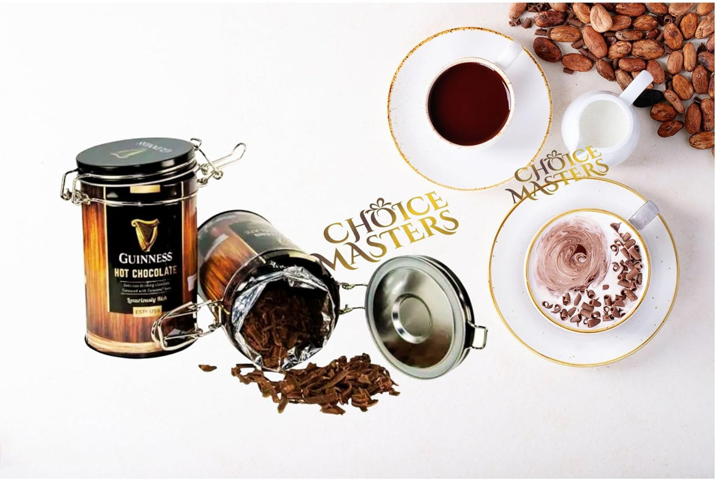 Guinness Luxuriously Rich Drinking Hot Chocolate Flavoured With Guinness Beer