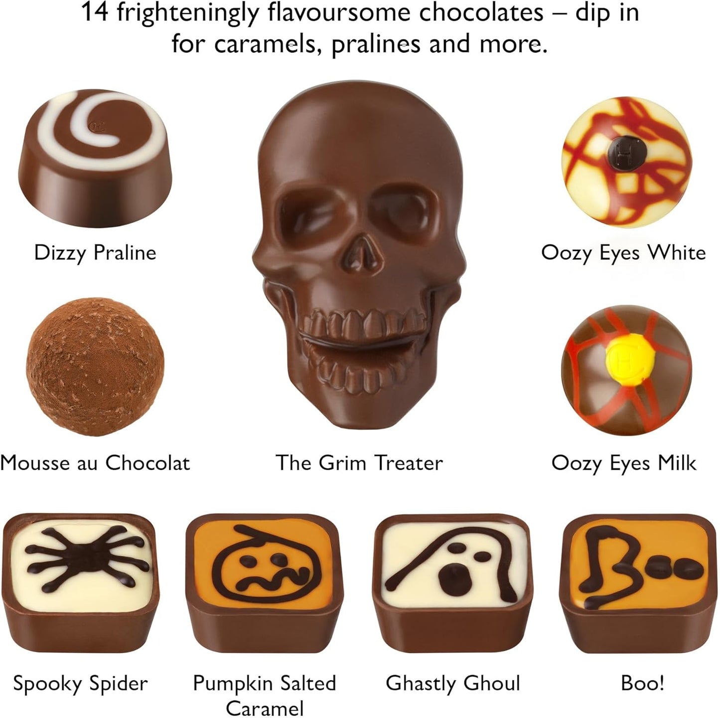 Hotel Chocolat - Halloween Bites -H-Box