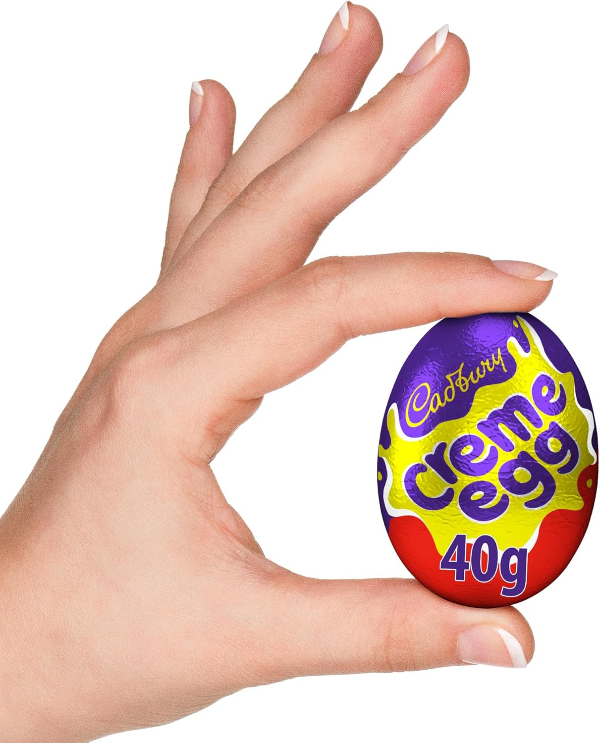 Cadbury Milk Chocolate Creme Eggs, Perfect for Easter Egg Hunts, Includes 8 Creme Eggs, 320 g (Pack of 1)