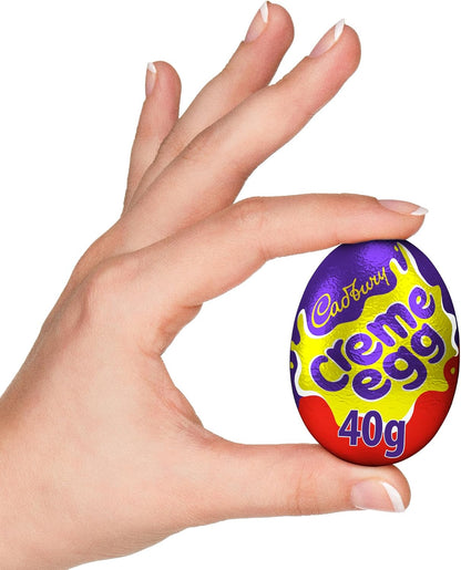 Cadbury Milk Chocolate Creme Eggs, Perfect for Easter Egg Hunts, Includes 8 Creme Eggs, 320 g (Pack of 1)