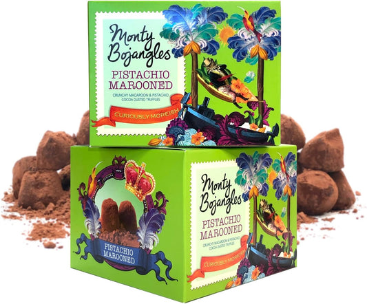 Monty Bojangles Pistachio Marooned | 2 Gift Boxes - Chocolate Gifts Heaven