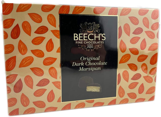 Beech's Dark Chocolate Marzipan, 150g - Smooth Almond Marzipan in Dark Chocolate