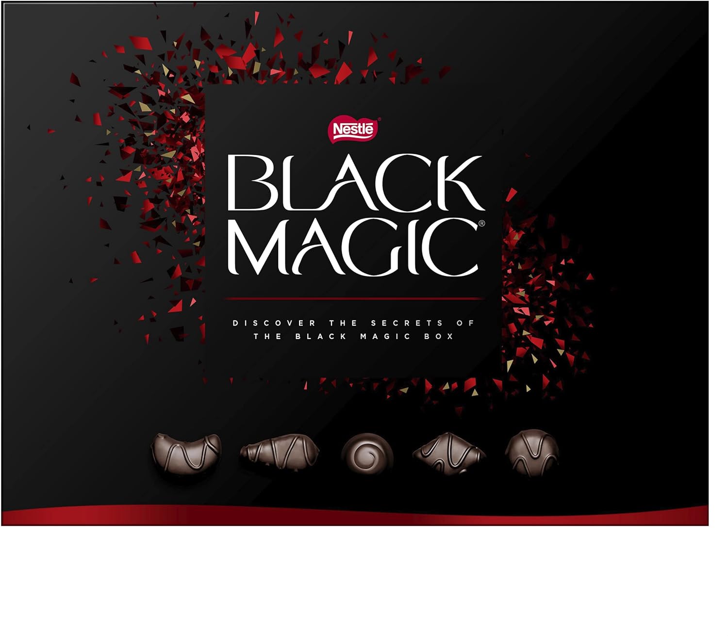 Black Magic Dark Chocolate Assortment Box, 174g - Chocolate Gifts Heaven