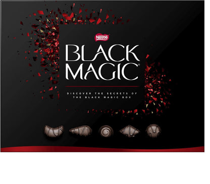 Black Magic Dark Chocolate Assortment Box, 174g - Chocolate Gifts Heaven