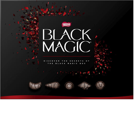 Black Magic Dark Chocolate Assortment Box, 174g - Chocolate Gifts Heaven