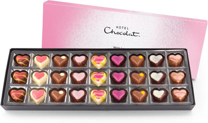 Hotel Chocolat - With Love Sleekster - 27 Milk, White and Dark Filled Chocolates - Valentine's Day Chocolate Gifts
