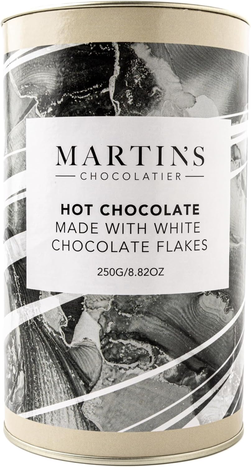 Martins Chocolatier White Chocolate Flakes - Chocolate Gifts Heaven