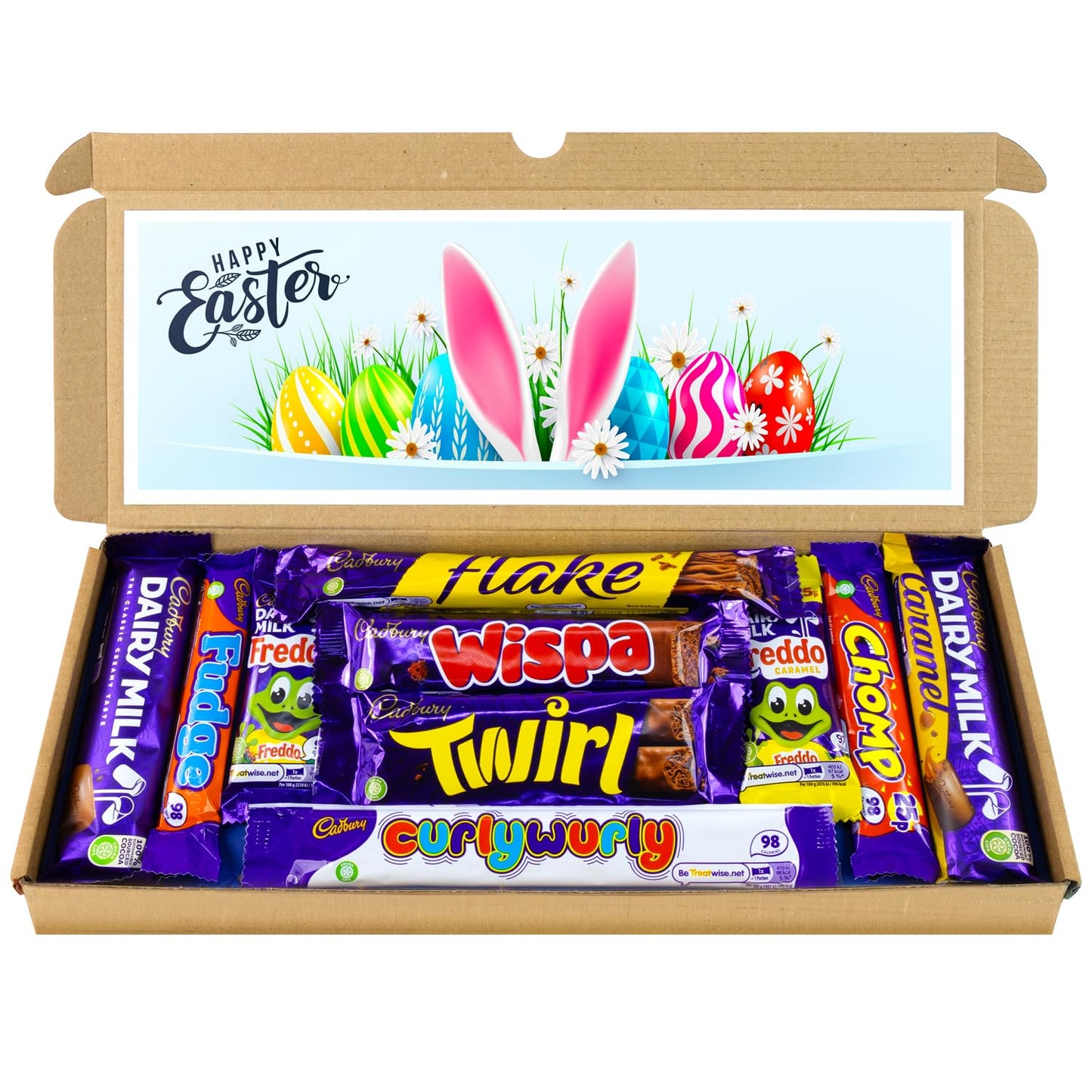 Easter Bunny Chocolate Hamper - Chocolate Gifts Heaven