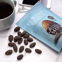 FOREST FEAST Salted Dark Chocolate Almonds 12 x 40g