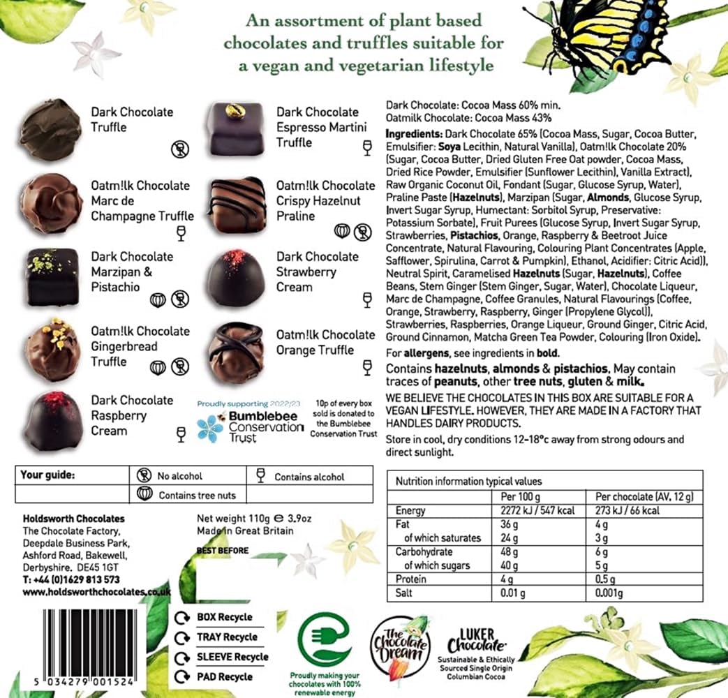Holdsworth Chocolates Bee Friendly Gift Box - Chocolate Gifts Heaven