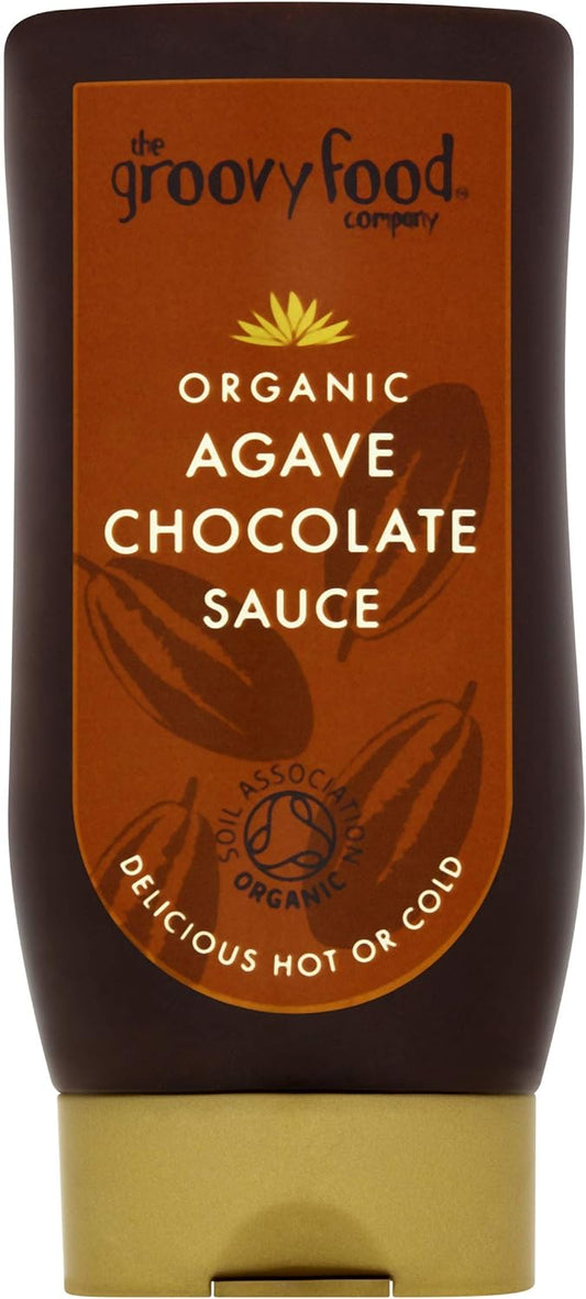 Groovy Food Company Organic Agave Chocolate Sauce, 250ml - Chocolate Gifts Heaven