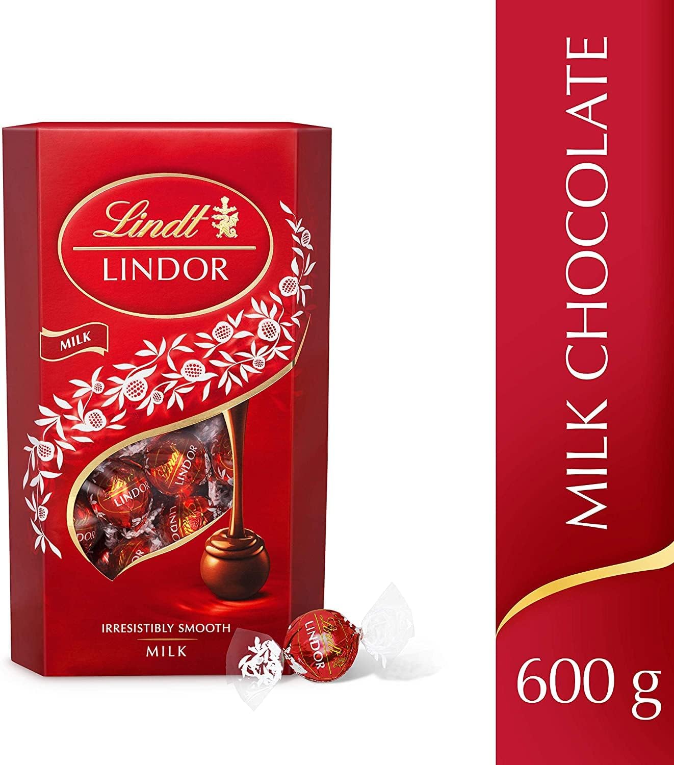 600g Lindt Lindor Milk Chocolate Truffles Box - Chocolate Gifts Heaven