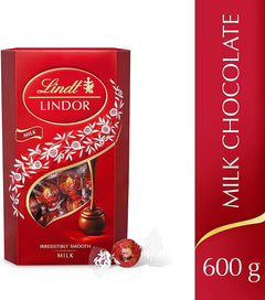 600g Lindt Lindor Milk Chocolate Truffles Box