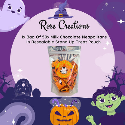 Halloween Milk Chocolate Neapolitans Sweets Gift Bag Bundle