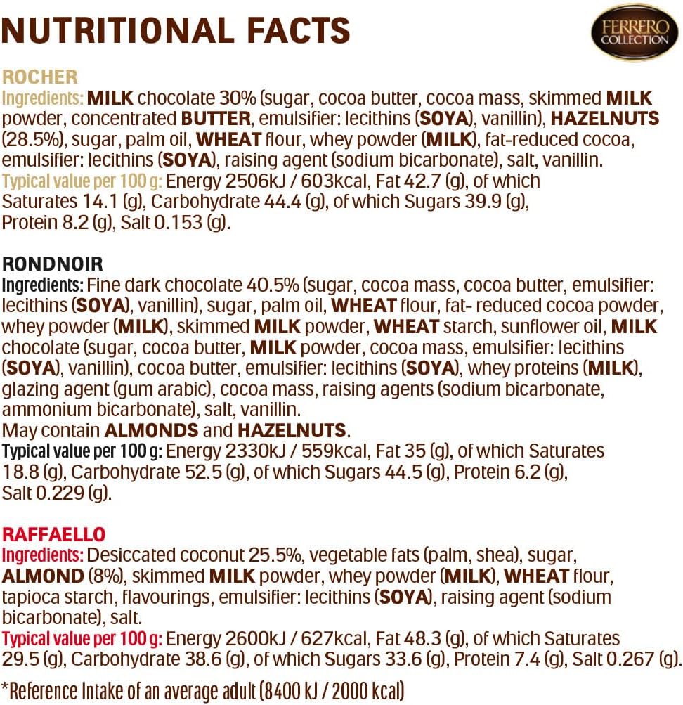 Ferrero Collection Pralines, Chocolate Gift - Chocolate Gifts Heaven