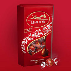 600g Lindt Lindor Milk Chocolate Truffles Box